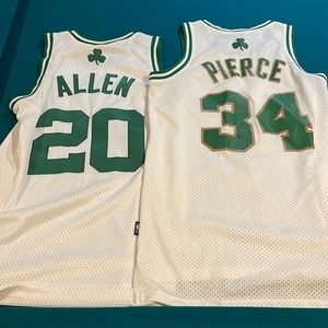 Ray Allen: Size S / Paul Pierce Size M